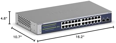 NETGEAR 24-Port Gigabit Ethernet Smart Managed Network Switch (GS724T) - Image 7