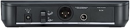 Shure BLX14/P31 Headset Audio System J11 Band (596–620 MHz) – BLX4 Receiver, BLX1 Bodypack & PGA31 Cardioid Headset Mic, Up to 14 Hr Battery, 300 ft Range - Image 6