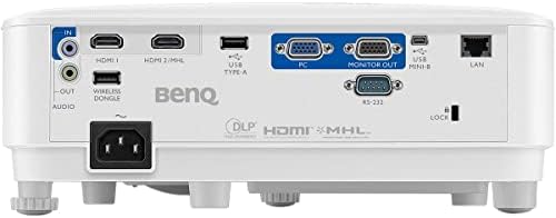 BenQ MH733 | 1080P Business Projector | 4000 Lumens | Wireless Casting | Auto Keystone Correction | SmartEco Tech 70% Less Energy Consumption | Glass Lens for Image Accuracy & Clarity, DLP - Image 5