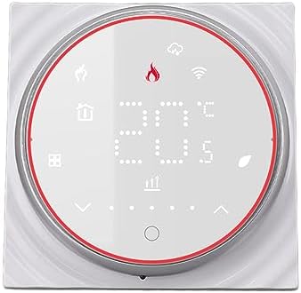 Smart Thermostat for Home Heating, 13mm Panel (White) - Image 4