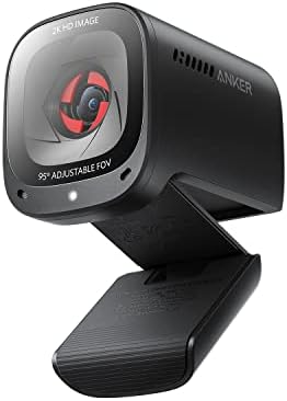 Anker PowerConf C200 2K Webcam for PC/Laptop/Mac, Low-Light Correction by Anker