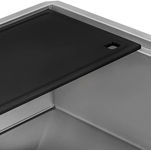 Ruvati 30-in Hex-Bottom Embossed Workstation Kitchen Sink - RVH8630 - Image 6