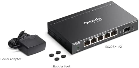 Omada ES206X-M2, 5 Port 2.5G Easy Managed Switch - Image 7