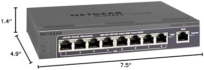 Netgear FVS318G ProSafe 8 Port Gigabit VPN Firewall - Image 4