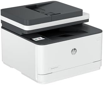HP LaserJet Pro MFP 3101sdw Wireless Black and White All-in-One Laser Printer, Office Printer, Duplex, Best-for-Small Teams (9D2X4F) by Unknown