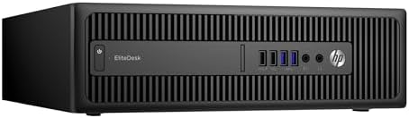 HP EliteDesk 800 G2 SFF Desktop PC Intel Core i5 6th Gen 3.20GHz 16GB RAM 512GB SSD HD Graphics 530 4K / 3-Monitor Support Display Port AC Wi-Fi Bluetooth Windows 11 Pro (Renewed) - Image 3