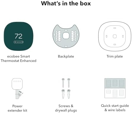 ecobee Smart Thermostat Enhanced, Programmable WiFi Thermostat (Pack of 8) - Image 2