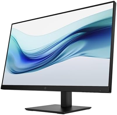 HP Series 3 Pro 324pe 24" FHD IPS Monitor with 5ms Response Time, Anti Glare, Flicker Free, VESA Mount (100mm), VGA, Displayport, HDMI, Black (B1GM5AA#ABA) 2 Pack w/DKZ Hub & ErgoFlexy Dual Mount Arms - Image 4
