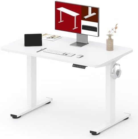 SANODESK 40''x24'' Height Adjustable Electric Standing Desk for Home Office by sanodesk