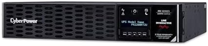 CyberPower PR2200RT2U Smart App Sinewave UPS System, 2200VA/2200W, 8 Outlets, 2U Rack/Tower, AVR - Image 2