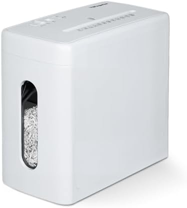 Wingwise Ultra Low Noise 40dB Paper Shredder for Home Office White by Wingwise