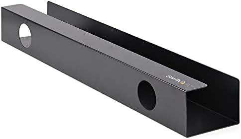 StarTech Under Desk Cable Management Tray, 23-1/2"L x 4-1/2"D (UDCMTRAY) - Image 3
