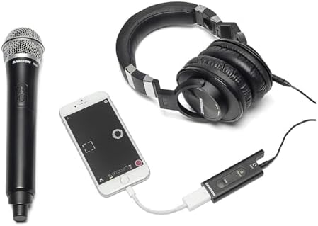 SAMSON Stage XPD2 Handheld USB Digital Wireless Q6 Microphone Mic+Clip - Image 4