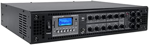 Rockville RCS180-6 6-Zone 70V Restaurant Amp Bundle with 12 Cube Speakers - Image 5