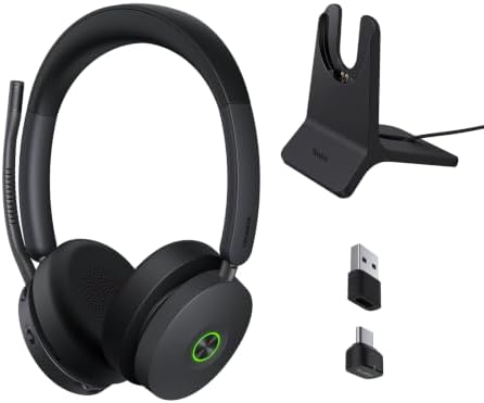 Yealink BH74 ANC Wireless Headset with Mic for Work Office,Teams Certified by RedefineYourWorkplace