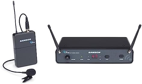 SAMSON Technologies Concert 88x Presentation Wireless System with LM5 Lavalier Microphone (D Band) by Samson