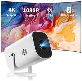 Mini Projector for iPhone, 1080P Bedroom Projector,Portable Projector by Unknown