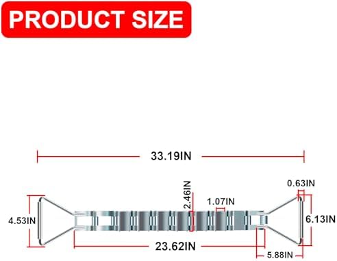 33" Steel Pipe Descaler for 3"-12" Pipes with 2" of Clearance Around, DS12 Zinc-Plated Steel Scale Remover Tool for Removing Scale/Rust - Image 6