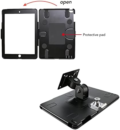 Wall Mount Bracket with Anti Theft Security Lock & Key for iPad 9.7",Metal - Image 5