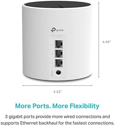 TP-Link Deco X55 AX3000 WiFi 6 Mesh System, Deco X55(1-Pack) - Image 4