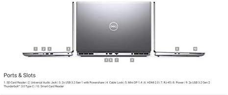 Dell Precision 7560 15.6" Mobile Workstation Core i7-11850H 8-Core 1TB PCIe SSD 32GB RAM NVIDIA RTX A4000 8GB FHD 500 NIT (1920x1080) Win 11 Pro (Renewed) - Image 6