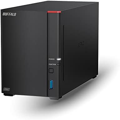BUFFALO LinkStation 720 16TB 2-Bay Home Office Private Cloud Data Storage with Hard Drives Included/Computer Network Attached Storage/NAS Storage/Network Storage/Media Server/File Server by BuffaloAmericas