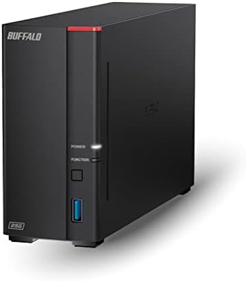 BUFFALO LinkStation 710 8TB 1-Bay NAS Network Attached Storage with HDD Hard Drives Included NAS Storage that Works as Home Cloud or Network Storage Device for Home by BuffaloAmericas