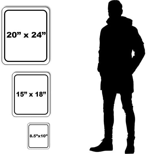 Self-Service Kiosk Black Sign Arrow Left Sign 15X18 - Image 3