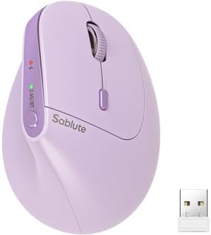 SABLUTE MAM3 Ergonomic Mouse, Vertical Mouse for Small and Medium Hands by SABLUTE