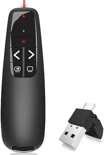 Wireless Presentation Clicker Remote for PowerPoint, Presenter by VILNIU%C2%AEPresentationClicker