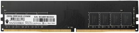 ANACOMDA 8GB DDR4 2666MHz Desktop RAM, 288-Pin UDIMM CL19 Memory Module, Stable & Reliable PC Upgrade, Meets JEDEC & RoHS Standards, Made in Taiwan by ANACOMDAMINPO