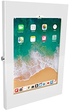 Locking Security Metal Case for Apple iPad Pro 12.9" 3/4/5/6 for Kiosk, POS, Store, Show Display (White, iPad Pro 12.9 3/4/5/6) - Image 2