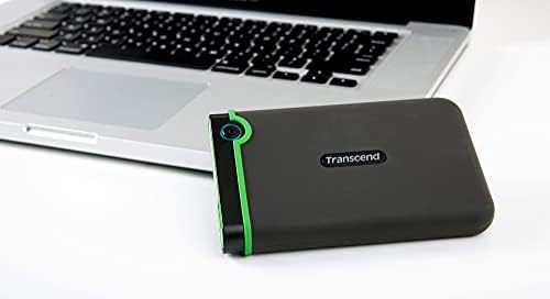Transcend 1TB StoreJet 25M3 Rugged Portable HDD, One Touch Backup - Image 4