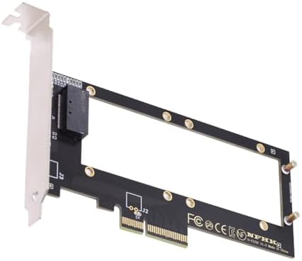 CY Adapter PCI-E 4.0 4X Host Adapter to NVMe Ruler 1U GEN-Z EDSFF 9.5mm 15mm 25mm Thickness Short SSD E1.S with Heat Sink PM9A3 PM9D3 P5801X Carrier Adapter by Home