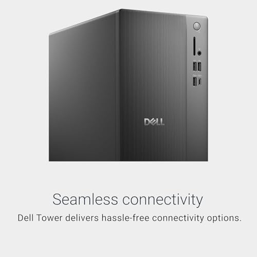 Dell 2025 ECT1250 Business Desktop - Intel Ultra 5-225, (10 Core Processor 10 Threads), 32GB DDR5 Memory, 2TB PCIe SSD, Ultra-Quiet Design, Dual 4K Monitor Support, Keyboard and Mouse, Windows 11 - Image 6