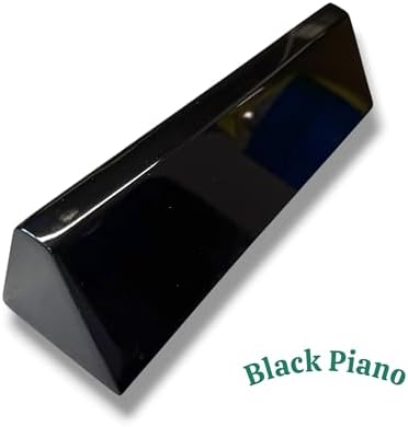 Desk Wedge Name Plate - PERSONALIZED - Gears - 11 Inches (Black Piano) - Image 2