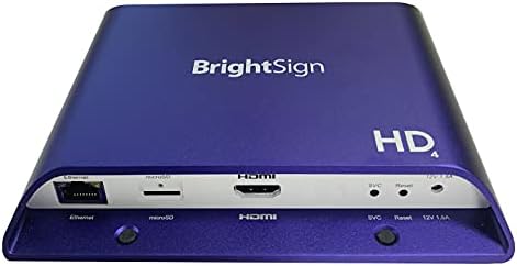 Brightsign Full HD Standard I/O Digital Signage Player HTML5 (HD224) by Brightsign