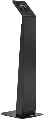 Premium Monitor Floor Stand - CTA Premium Floor Stand for Monitors up 32" - Black - (ADD-PARAFSM) - Image 2