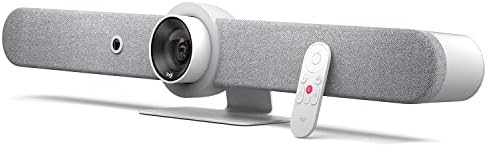 Logitech Rally Bar All-in-One Video Bar for Medium and Large Rooms, White - Image 5