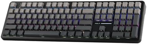 EPOMAKER Aula F108 Wireless Gaming Keyboard, Full Size Mechanical Keyboard by EPOMAKER