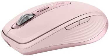 Logitech MX Anywhere 3S Compact Wireless Mouse Fast Scrolling 8K - Rose by Unknown