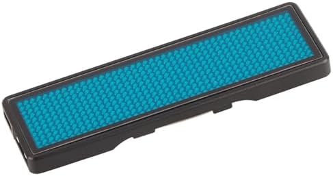 GOWENIC LED Name Badge with 4 Character Scrolling Display (Blue) - Image 4