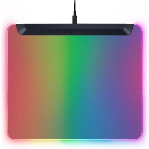 Razer Firefly V2 Pro Fully Illuminated RGB Gaming Mouse Mat, Black by Unknown