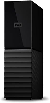 WD 12TB My Book Desktop External Hard Drive, USB 3.0, External HDD with Password Protection and Auto Backup Software - WDBBGB0120HBK-NESN by WesternDigital