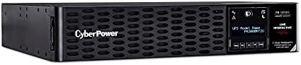CyberPower PR2000RT2UN Smart App Sinewave UPS System, 2000VA/2000W, 8 Outlets, 2U Rack/Tower, RMCARD205 Pre-Installed - Image 2