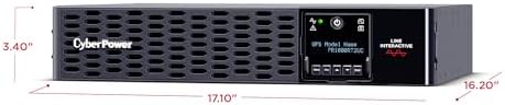 CyberPower PR1000RT2UC Smart App Sinewave UPS Battery Backup - Image 4