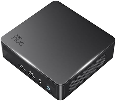 Intel NUC 13 Pro, NUC13ANKI7 NUC Intel Core i7-1360P (12C/16T, Up to 5.0GHz) Mini PC, 32GB 3200Mhz DDR4 RAM & 1TB PCIe 4.0 NVMe SSD, Support 8K/HDR/WiFi6E/BT5.3/Windows 11 Pro by Intel