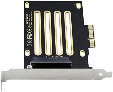 U.3 U3 Kit SFF-8639 to PCI-E 4.0 X4 Lane Host Adapter for Motherboard PM1735 NVMe PCIe SSD by NFHK