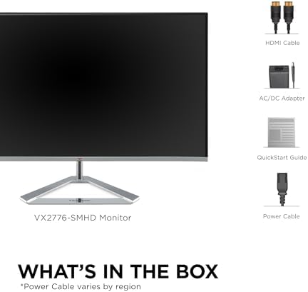 ViewSonic VX2776-SMHD 27 Inch 1080p Computer Monitor, IPS LED Display - Image 5