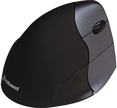 Evoluent – Inventor of the Vertical Mouse – VM4RW Ergonomic Vertical Mouse Right Hand Regular Size Wireless USB, Sculpted for Comfort, Reduces Wrist Strain, 4 Speeds, 6 Customizable Buttons in Windows - Image 4